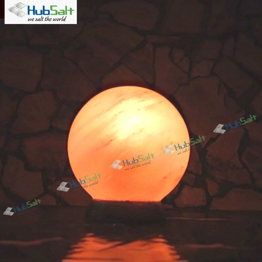 Himalayan Pink Salt Sphere Shape Lamp