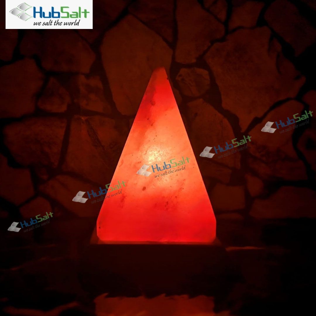 Himalayan Salt Pyramid Shape Lamp
