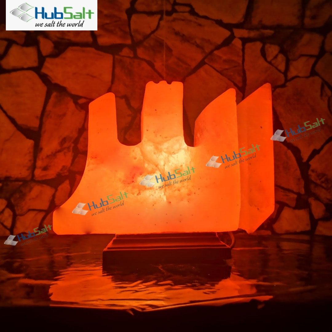 Himalayan Pink Salt Allah Shaped Lamp