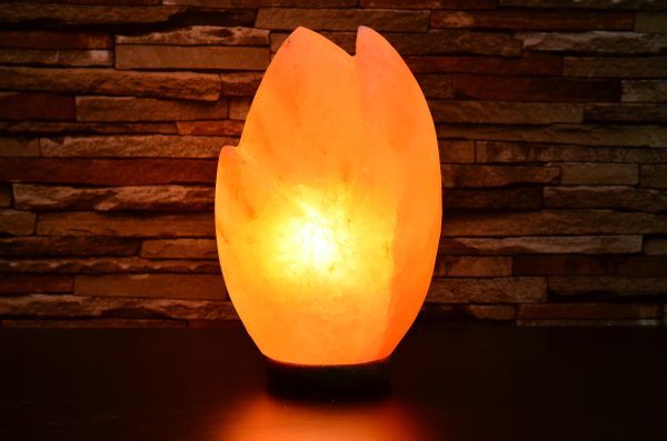 Himalayan Pink Salt Lotus Shaped Lamp