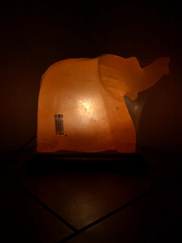 elephant salt lamp