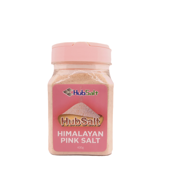HubSalt Himalayan Pink Salt Shaker-400g