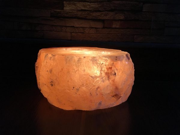Natural Tea Light Candle Holder - 2 Holes - Image 2