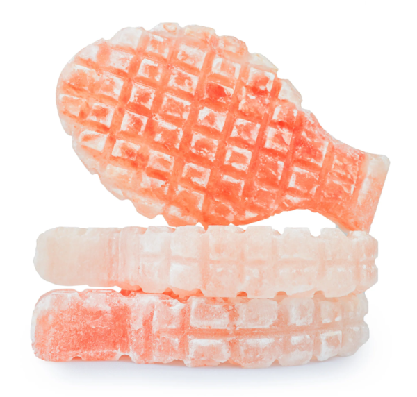 Pink Salt Foot Scrubber