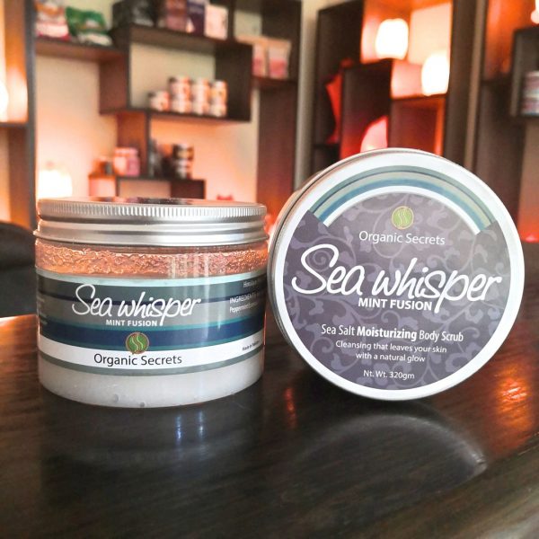 Sea Whisper (Mint Fusion) Face and Body Scrub - Hub Salt eShop