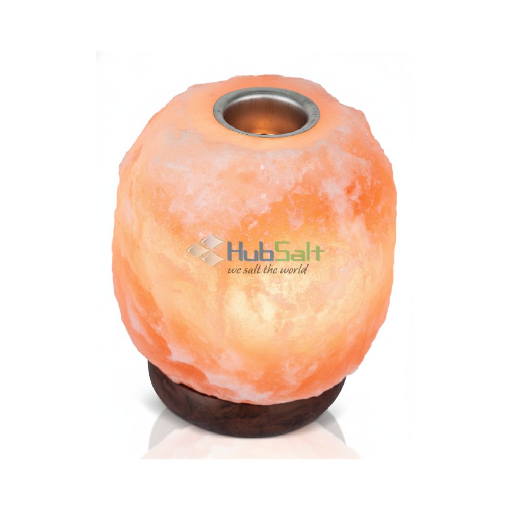 Natural Pink Salt Aromatherapy Lamp - Image 2