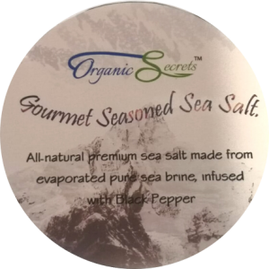Gourmet Sea Salt Black Pepper