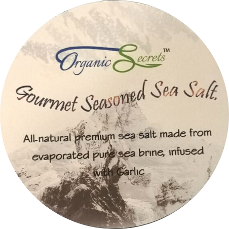 Gourmet Seasoned Sea Salt Garlic