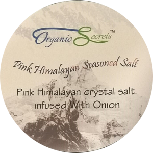 Pink Himalayan Seasoned Salt Onion