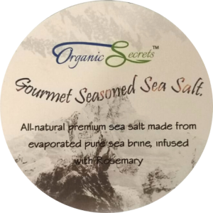 Gourmet Seasoned Sea Salt Rosemary