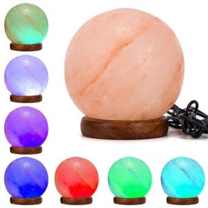 Pink Salt Sphere USB Lamp