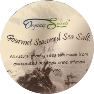 Gourmet Seasoned Sea Salt Thyme