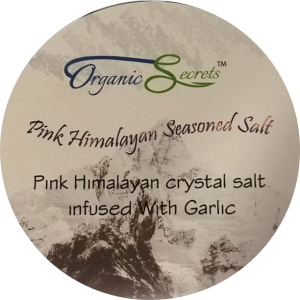Pink Himalayan Seasoned Salt Garlic