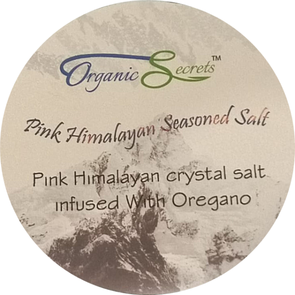 Pink Himalayan Seasoned Salt Oregano