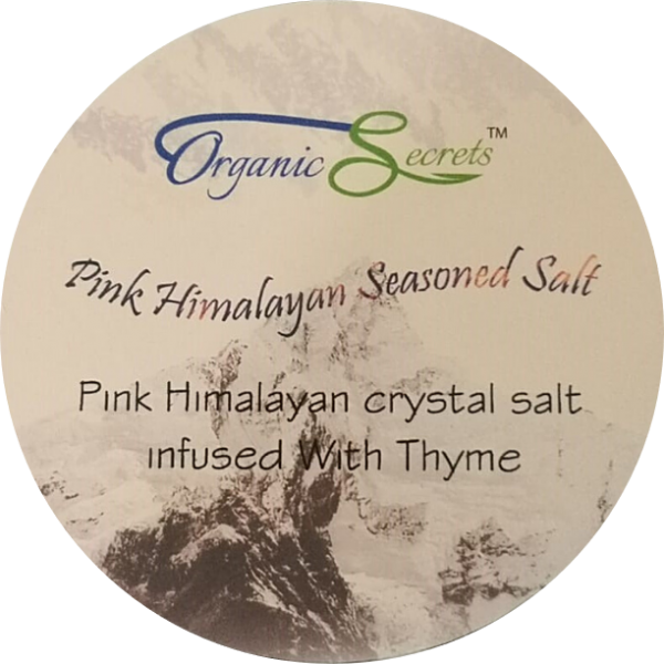 Pink Himalayan Seasoned Salt Thyme