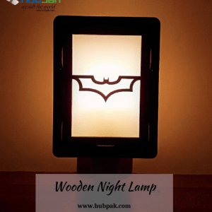 Batman Carved Wooden Night Lamp