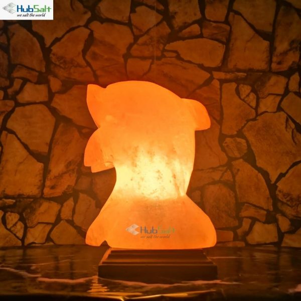 fish salt lamp